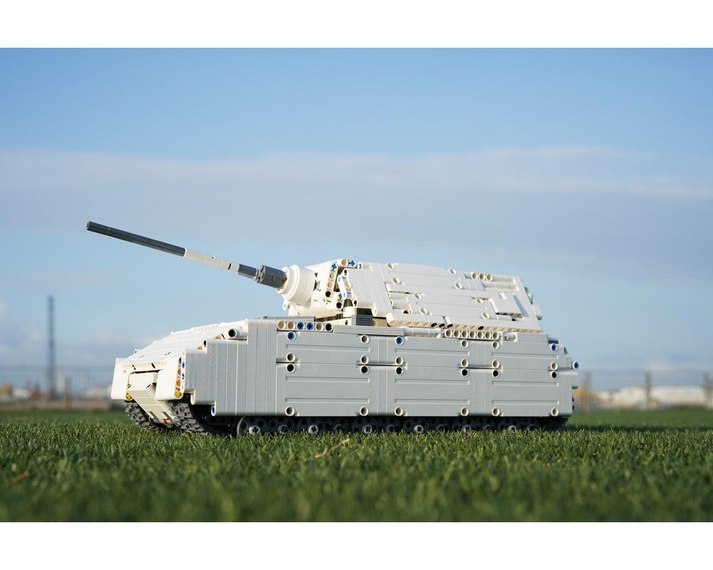 [Instructions] 1/26 RC German Panzer VIII MAUS - LEGO Technic 42100 Liebherr R 9800 Excavator MOC
