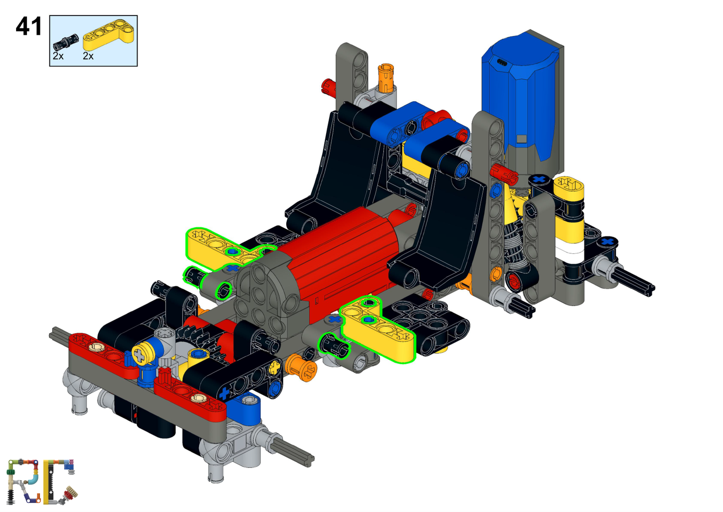 [Instructions] Motorize LEGO 42122 Jeep Wrangler