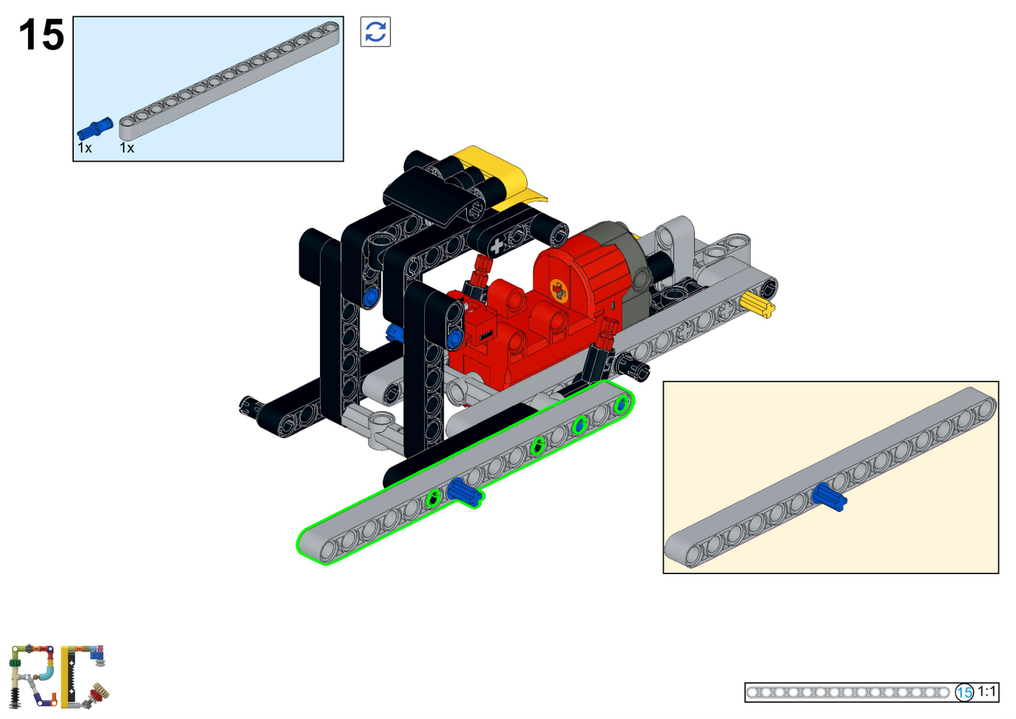 [Instructions] Motorize LEGO 42151 Bugatti Bolide