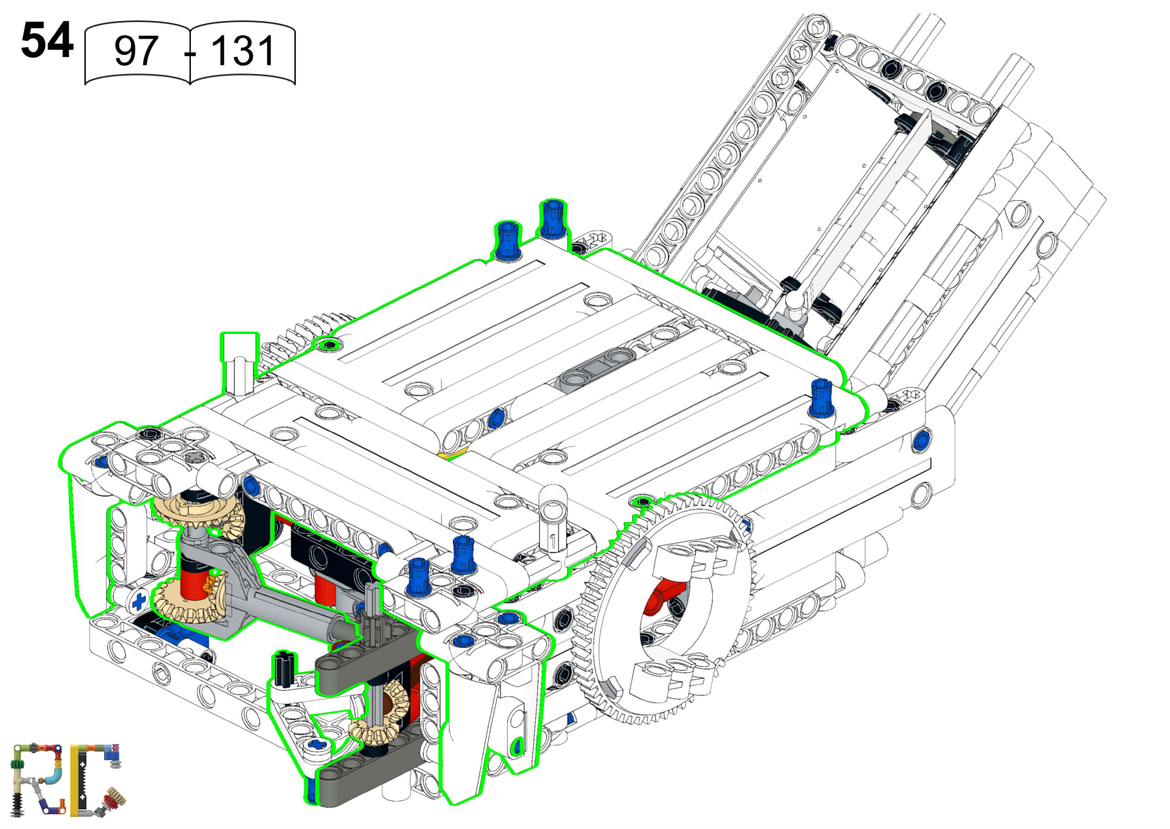 Instructions Motorize LEGO 42158 NASA Mars Rover Perseverance
