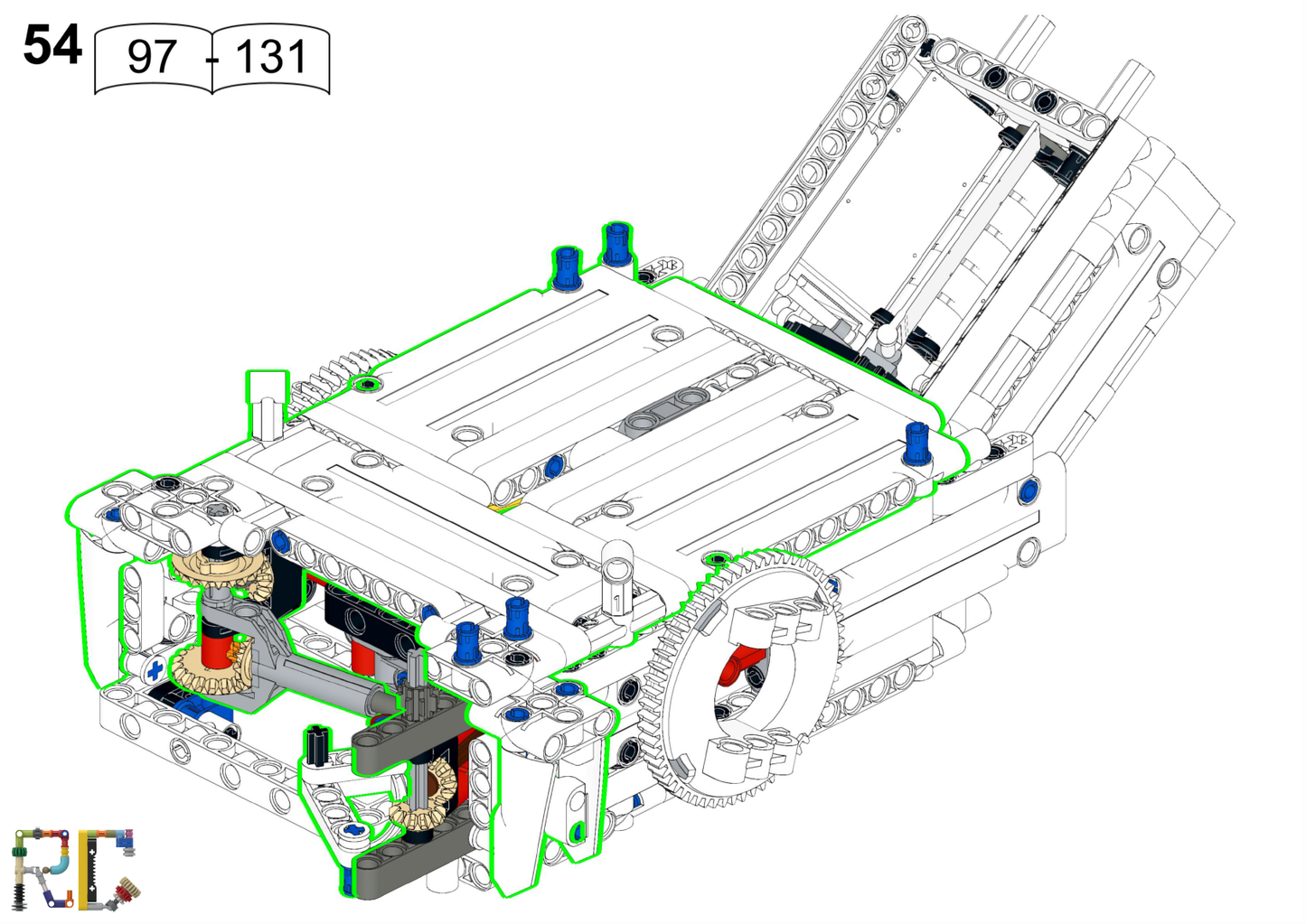 [Instructions] Motorize LEGO 42158 NASA Mars Rover Perseverance