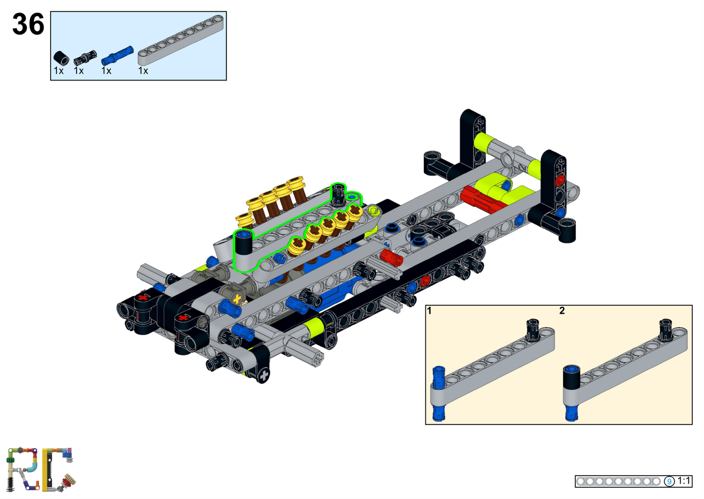 [Instructions] Motorize LEGO 42161 Lamborghini Huracán Tecnica (L Motor Driving)