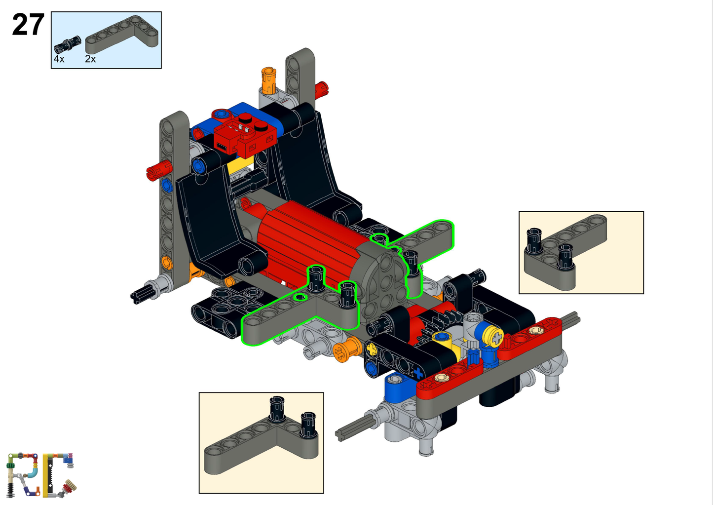 [Instructions] Motorize LEGO 42122 Jeep Wrangler (L Motor Driving)