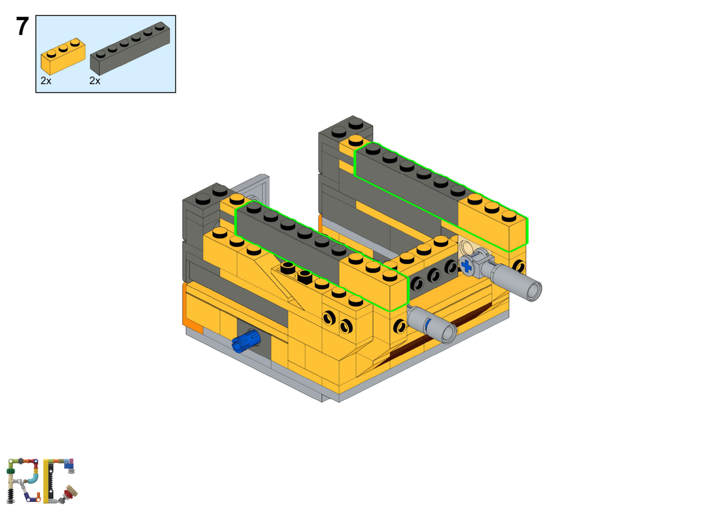 Instructions Motorize LEGO 21303 WALL E