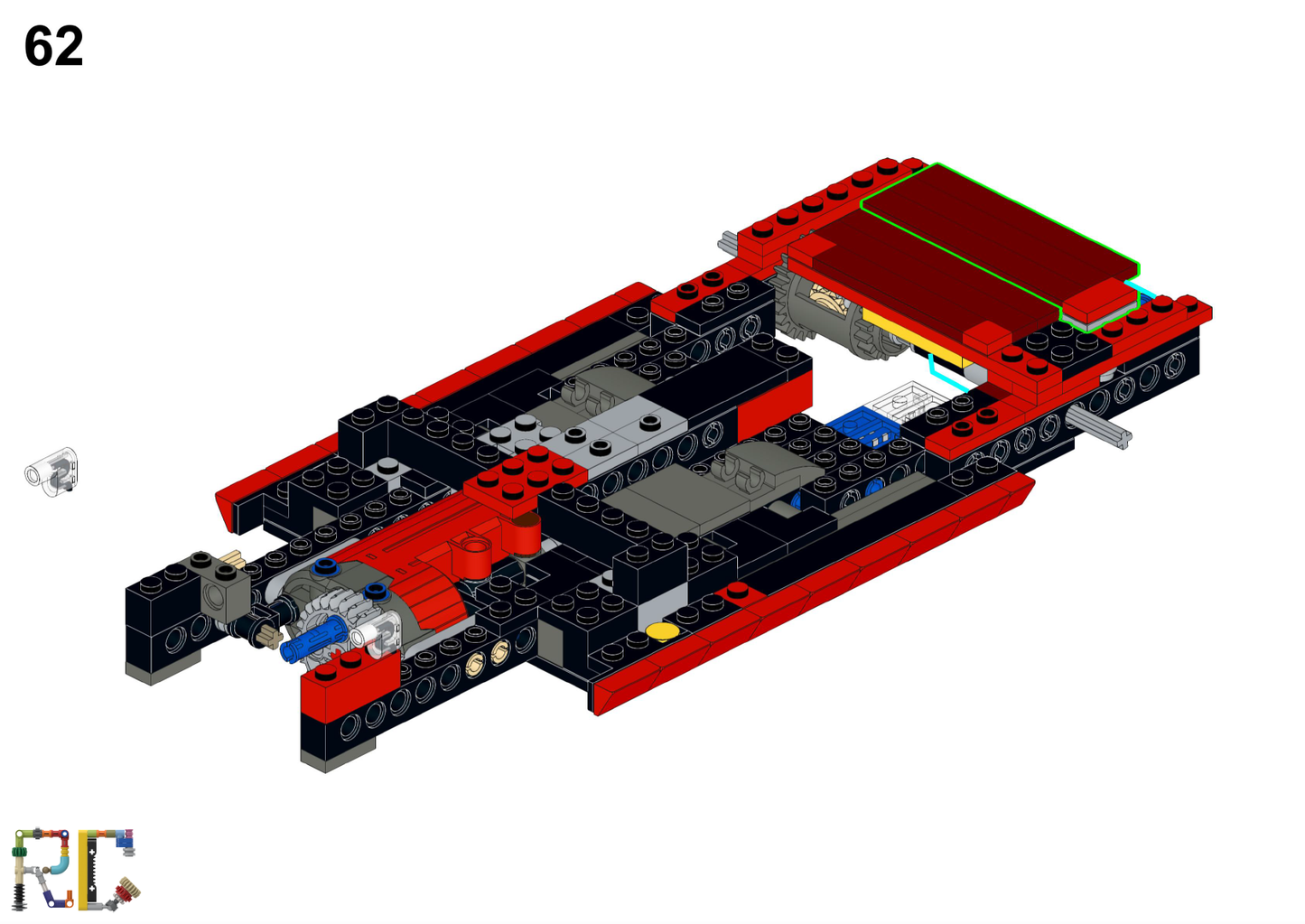 [Instructions] Motorize LEGO 10321 Corvette