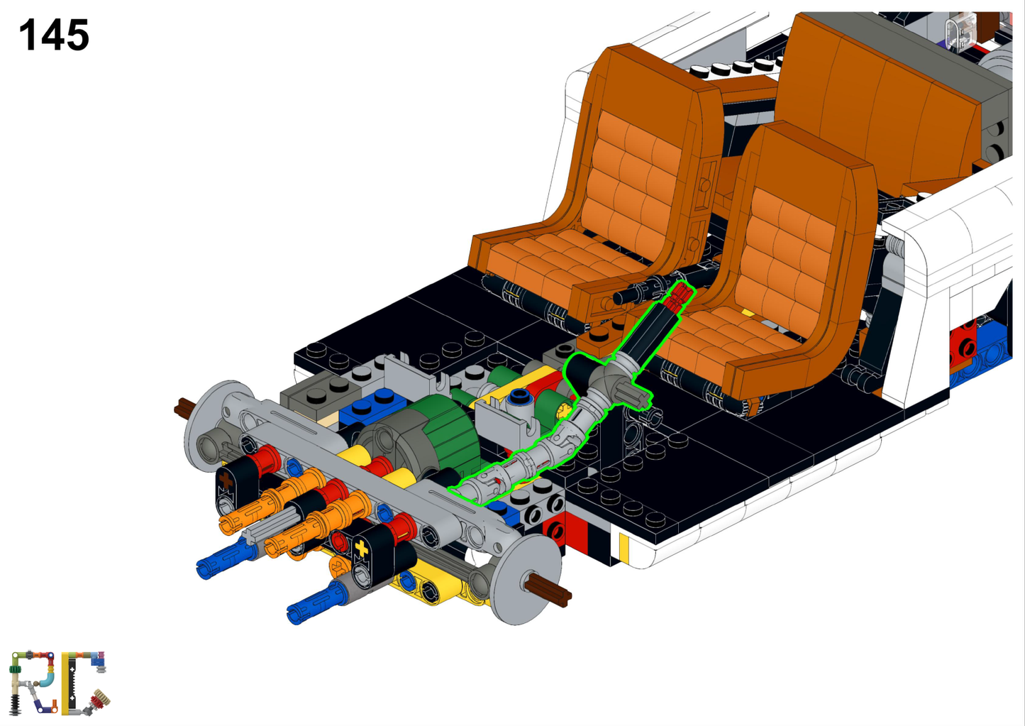 [Instructions] Motorize LEGO 10295 Porsche 911 Turbo & 911 Targa