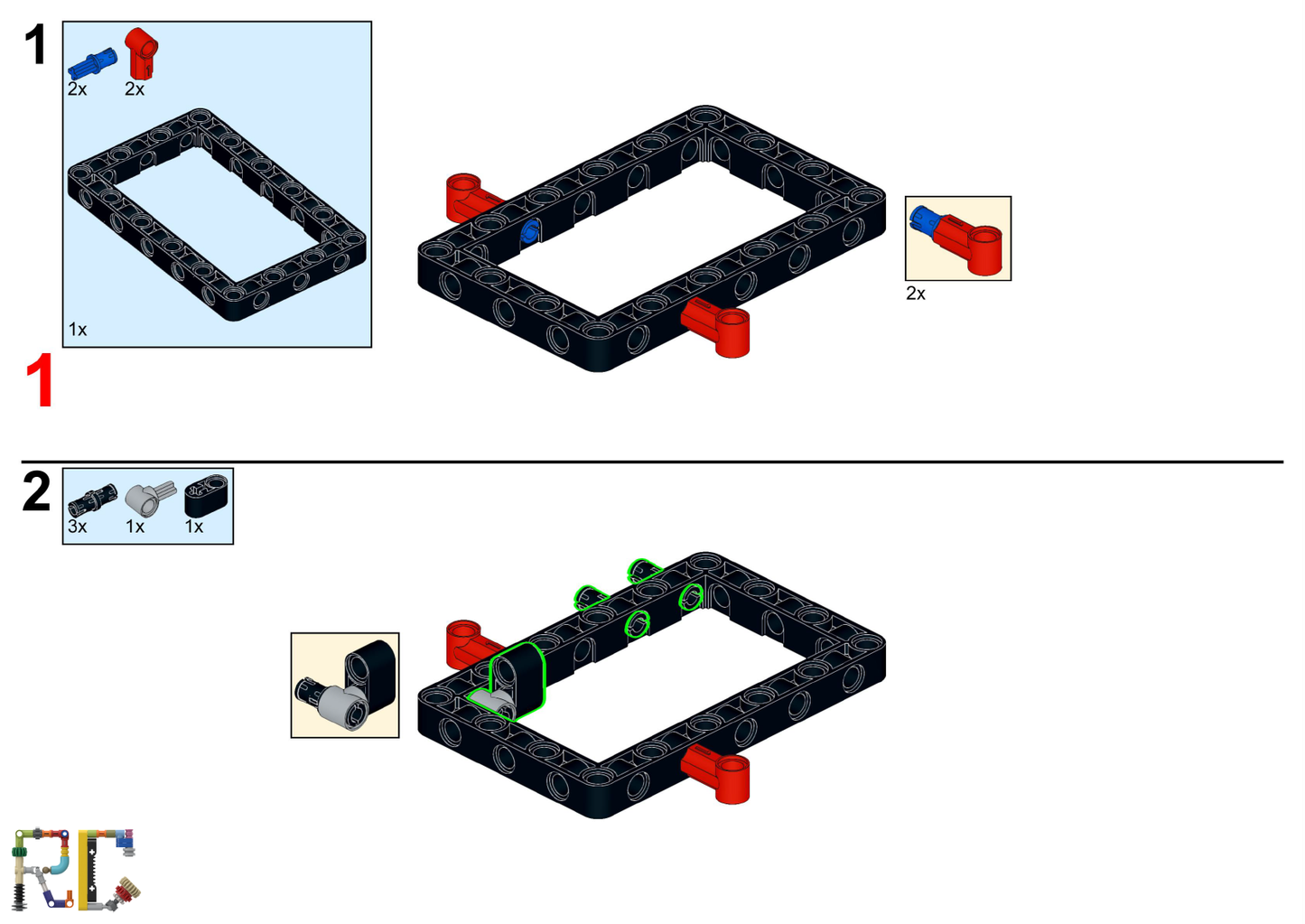 [Instructions] Motorize LEGO 42153 NASCAR Next Gen Chevrolet Camaro ZL1 (Buggy Motor Driving)