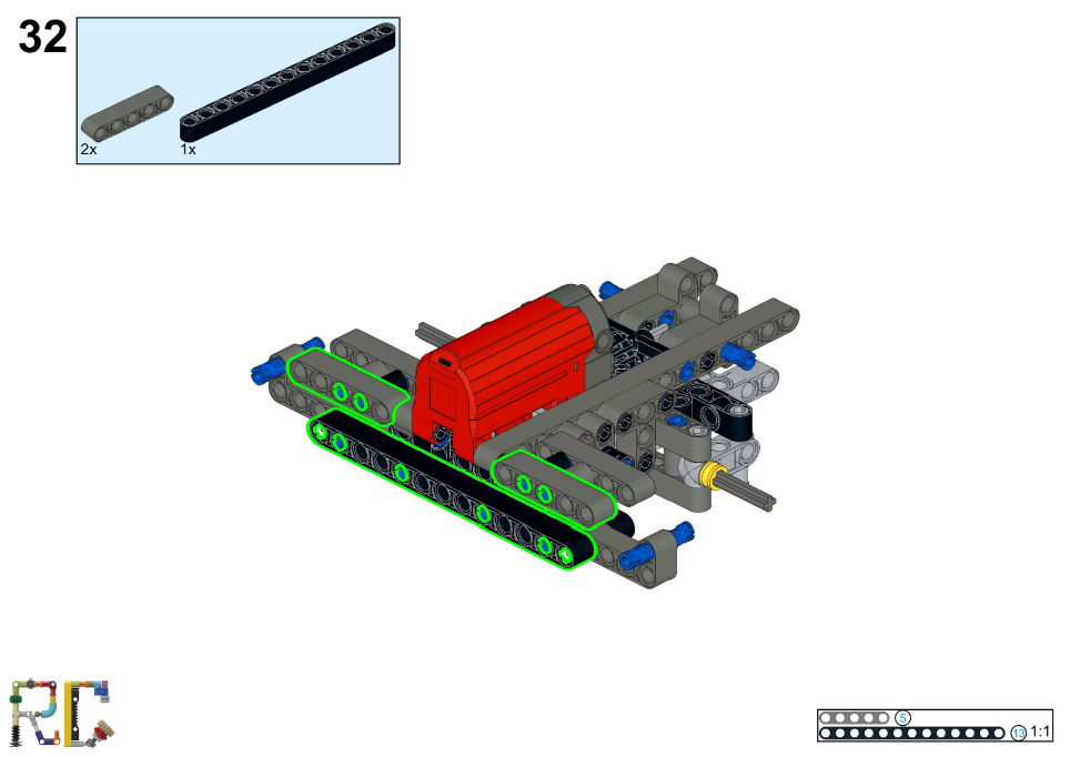 [Instructions] Motorize LEGO 42144 Material Handler