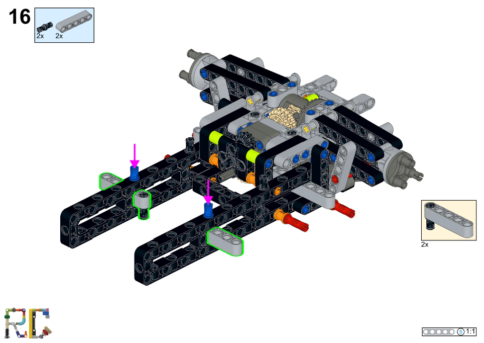 [Instructions] Motorize LEGO 42156 Peugeot 9X8 Le Mans Hybrid Hypercar