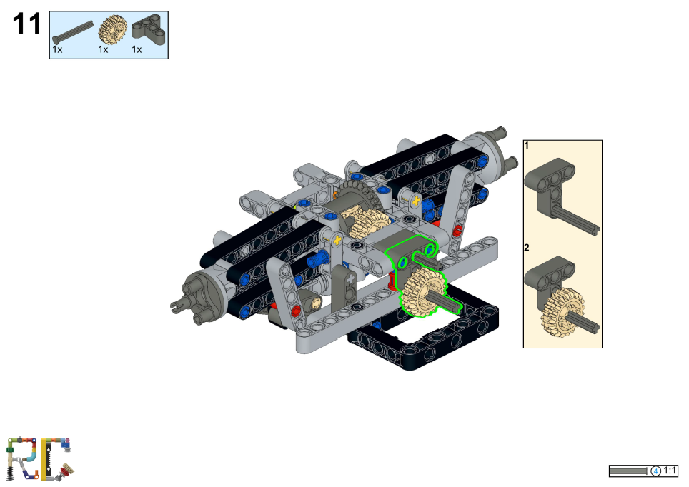 [Instructions] Motorize LEGO 42156 Peugeot 9X8 Le Mans Hybrid Hypercar