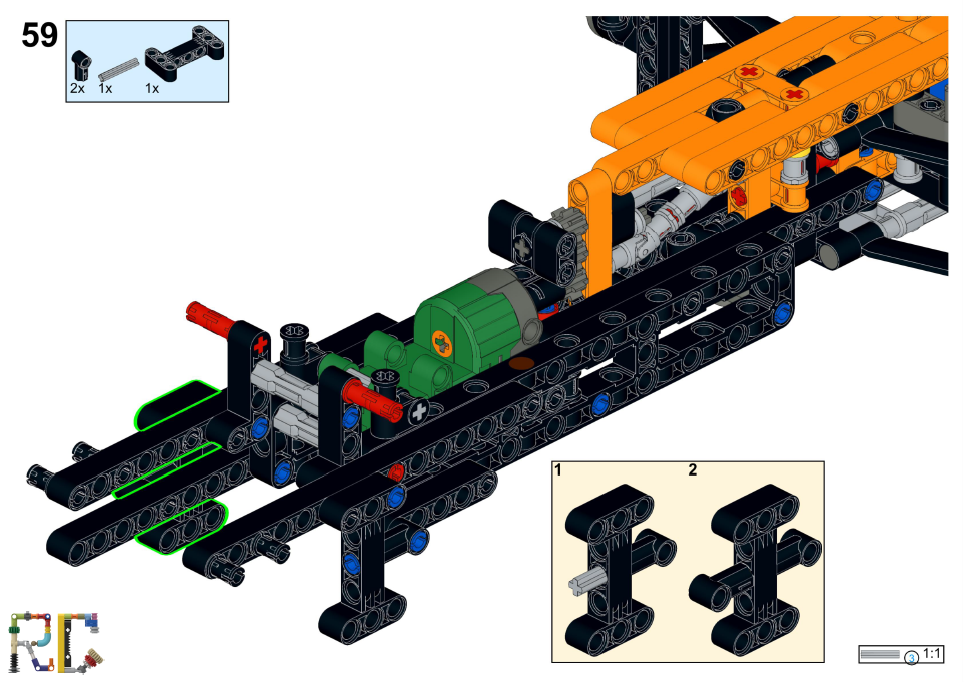 [Instructions] Motorize LEGO 42141 McLaren Formula 1 Team 2022