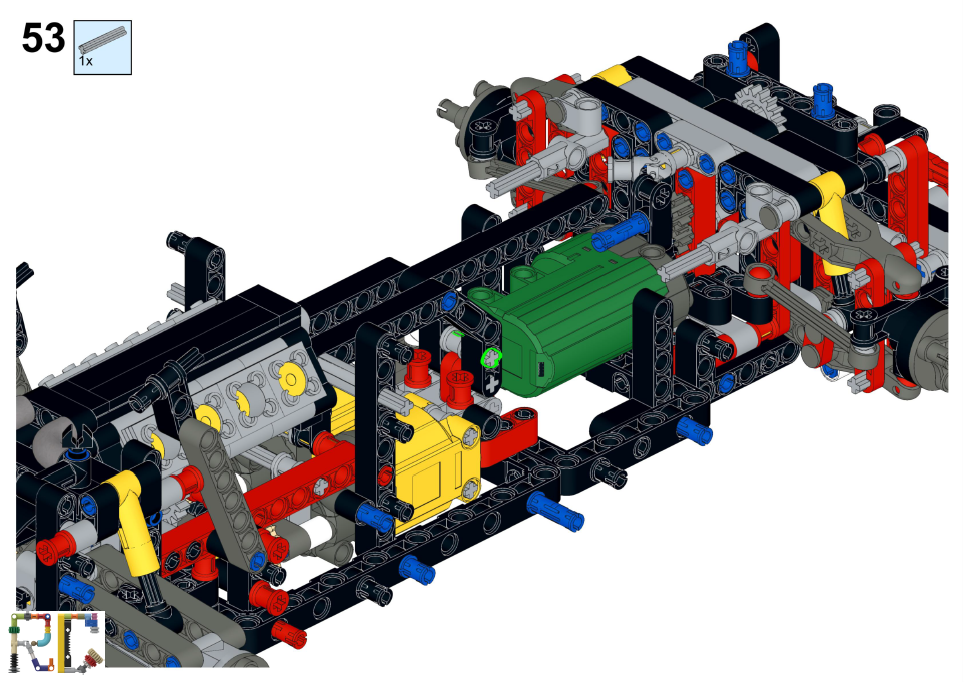 [Instructions] Motorize LEGO 42125 Ferrari 488 GTE "AF Corse #51"