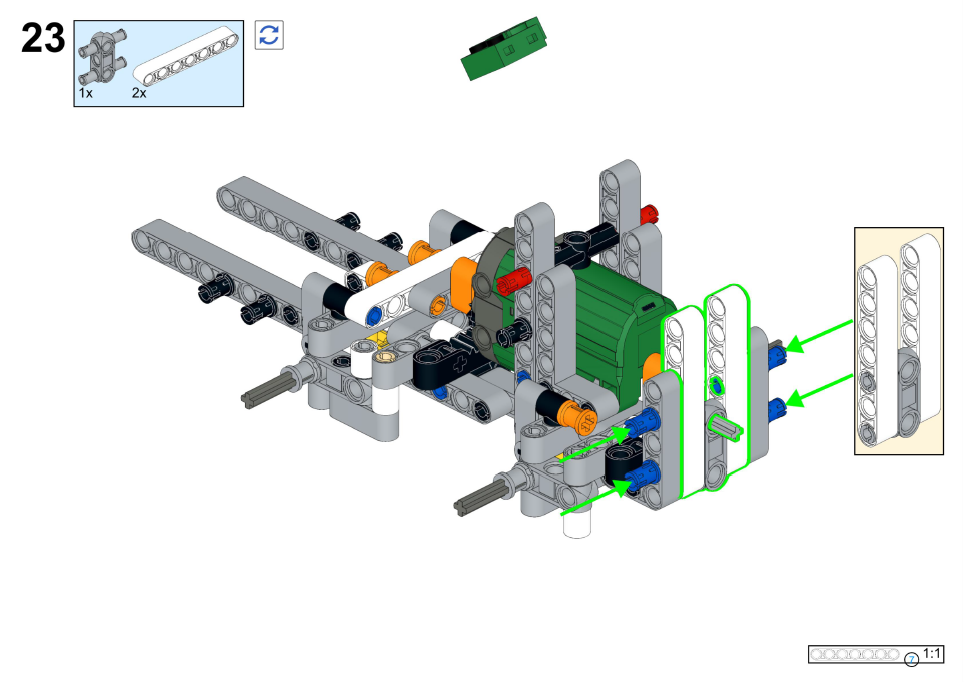 [Instructions] Motorize LEGO 42112 Cement Mixer