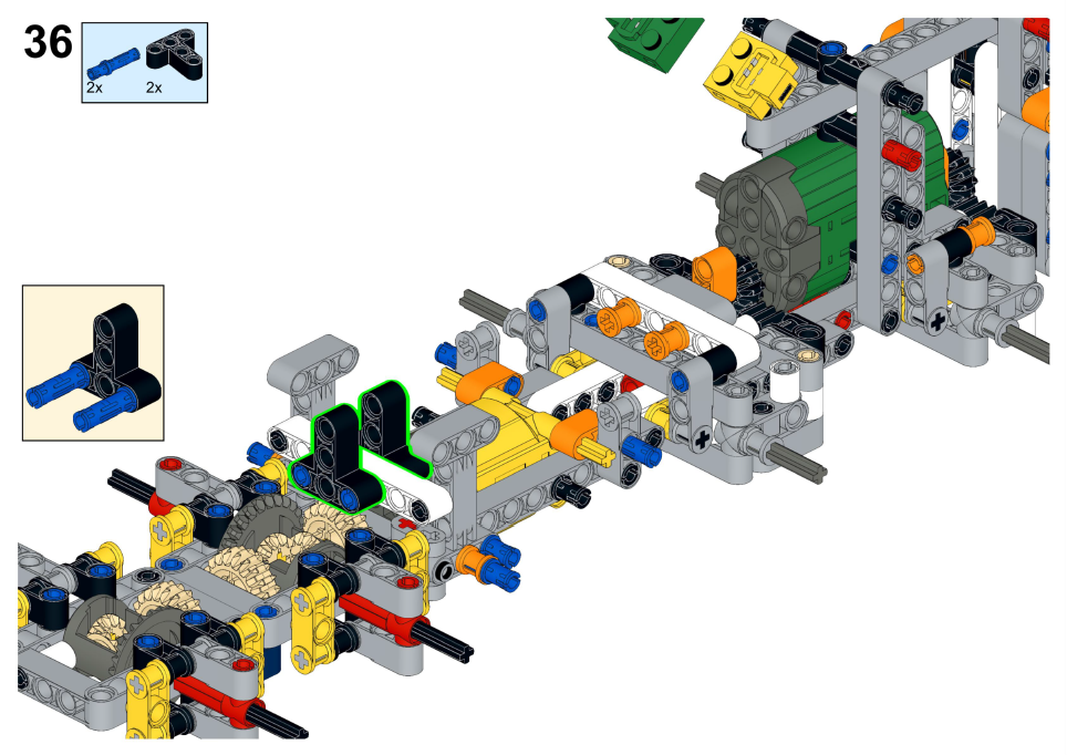 [Instructions] Motorize LEGO 42112 Cement Mixer