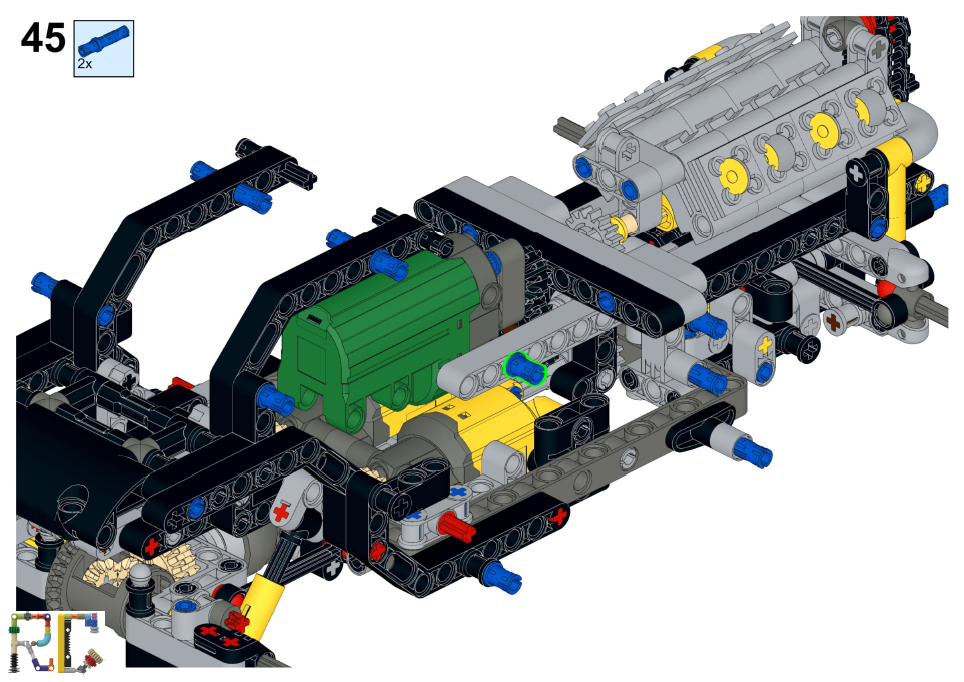 Instructions Motorize LEGO 42111 Dom s Dodge Charger