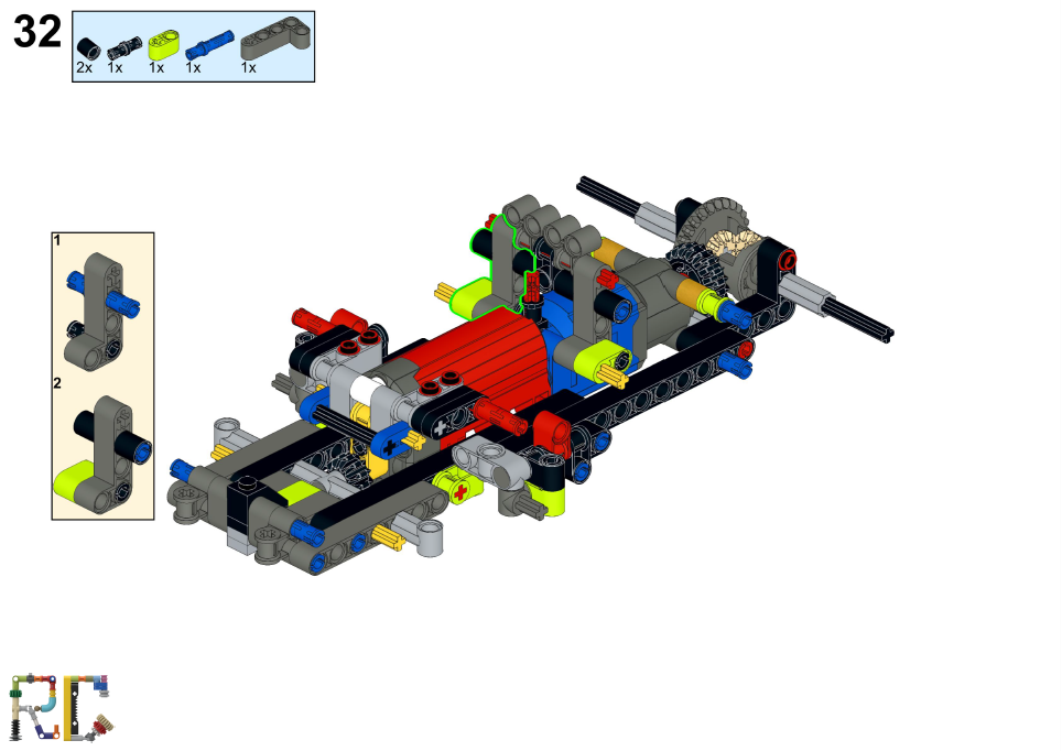 [Instructions] Motorize LEGO 42184 Koenigsegg Jesko Absolut White Hypercar