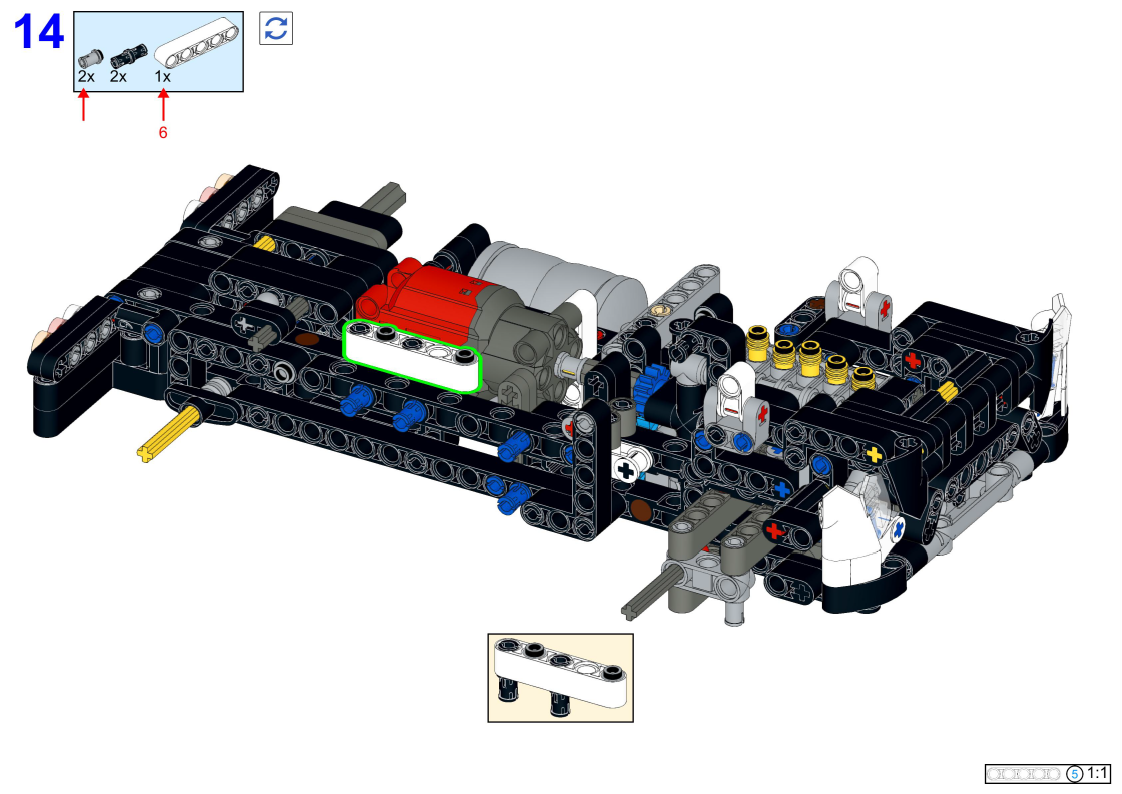 [Instructions] Motorize LEGO 42175 Volvo FMX Truck & EC230 Electric Excavator