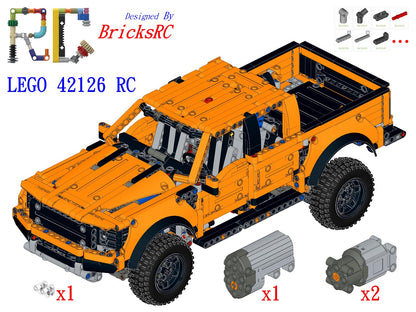 [Instructions] Motorize LEGO 42126 Ford F-150 Raptor