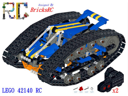 [Instructions] Motorize LEGO 42140 App-Controlled Transformation Vehicle