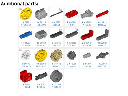 [Instructions] Motorize LEGO 42144 Material Handler