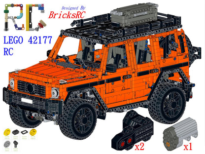 [Instructions] Motorize LEGO 42177 Mercedes-Benz G 500 PROFESSIONAL Line