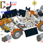 [Instructions] Motorize LEGO 42182 NASA Apollo Lunar Roving Vehicle - LRV