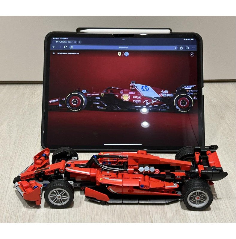 [Instructions] Ferrari SF25 F1 Alternative build instructions for LEGO Technic 42212 Ferrari FXX K