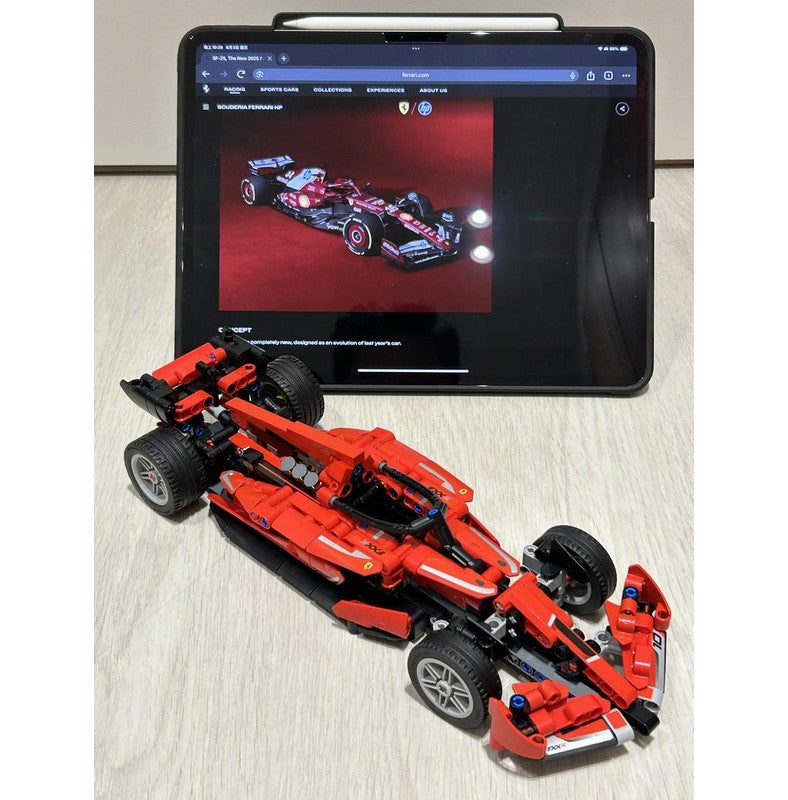 [Instructions] Ferrari SF25 F1 Alternative build instructions for LEGO Technic 42212 Ferrari FXX K