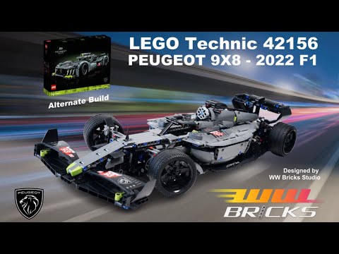 [Instructions] Alternative build instructions for LEGO Technic 42156 PEUGEOT 9X8