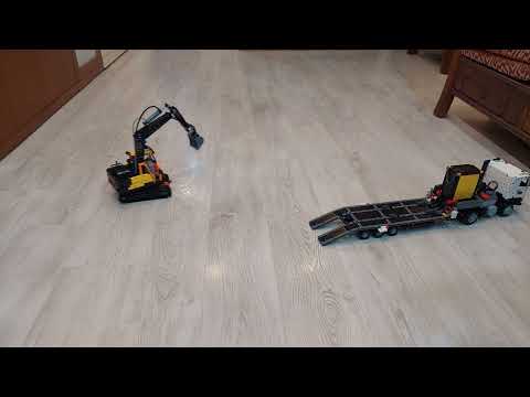 Instructions] Motorize LEGO 42175 Volvo FMX Truck & EC230 Electric Ex