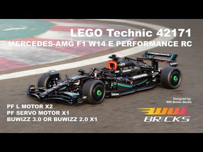 [Instructions] Motorize LEGO Technic 42171 Mercedes-AMG F1 W14 E with power functions motor