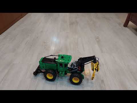 Instructions] Motorize LEGO 42157 John Deere 948L-II Skidder