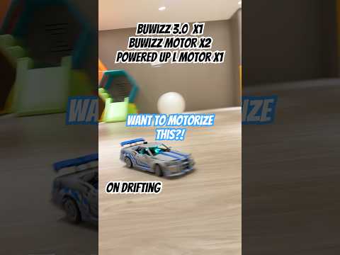 Instructions] Motorize LEGO 42210 Nissan GT-R( R34) with BuWizz motor