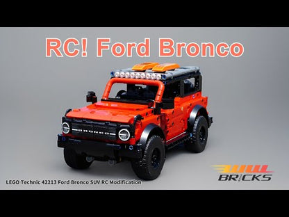 [Instructions] Motorize LEGO Technic 42213 Ford Bronco SUV with 1 PF L and 1 Servo motor