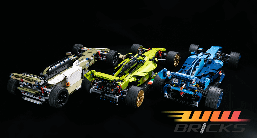 LEGO Technic 3 IN ONE alternate F1 instructions 10 off