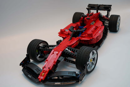 Alternative build instructions for LEGO Technic 42143：Transform your Ferrari Daytona SP3 kit into a F1 - WW Bricks Studio Official Store