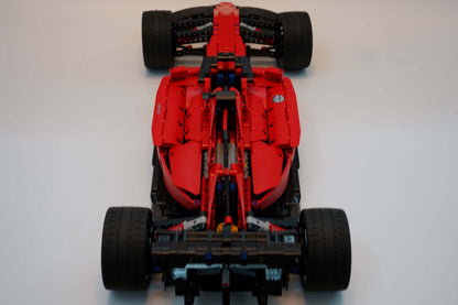 Alternative build instructions for LEGO Technic 42143：Transform your Ferrari Daytona SP3 kit into a F1 - WW Bricks Studio Official Store