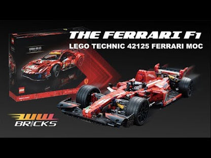 [Instructions] Alternative build instructions for LEGO Technic 42125 Ferrari 488 GTE