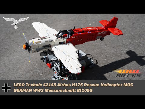 [MOC] LEGO Technic 42145 Airbus Helicopter - Messerschmitt Bf109G