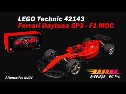 [Instructions] Alternative build instructions for LEGO Technic 42143 Ferrari Daytona SP3