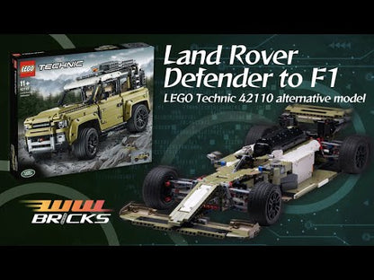 [Instructions] Alternative build instructions for LEGO Technic 42110 Land Rover Defender